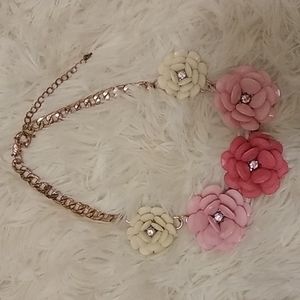 Flower Charming Charlie necklace
